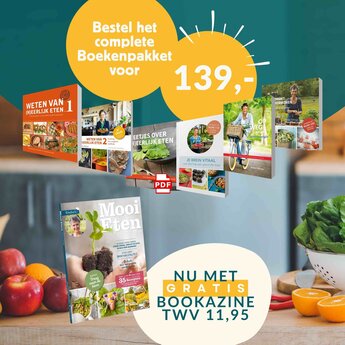Alle 6 boeken van Rineke Dijkinga + Bookazine Mooi Eten  gratis
