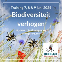 Rineke Dijkinga Training Biodiversiteit Vergroten | 7, 8 & 9 juni 2024