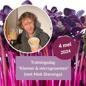 Kiemen & microgroenten dag | 4 mei 2024