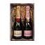 Moët & Chandon Geschenkset Kratje Impérial Brut & Rosé 2x37.5CL