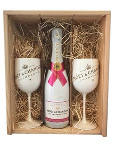 Moët & Chandon Ice Impérial Rosé Gift + 2 Ice Glazen