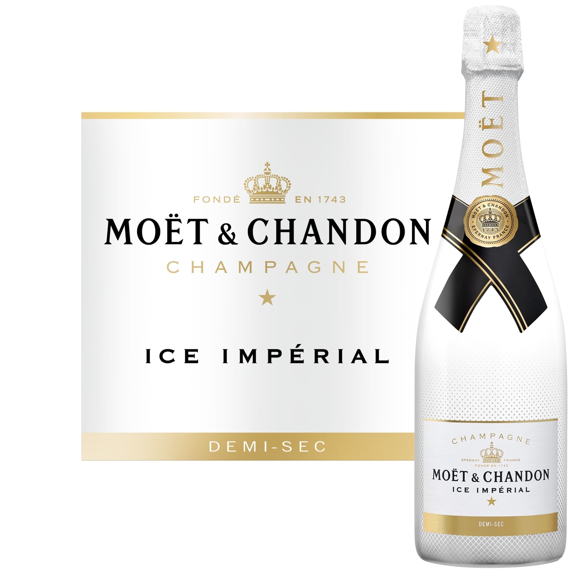 Geschenkset Moët & Chandon Ice + 2 glazen (Perfect Serve) kopen - Club  Champagne