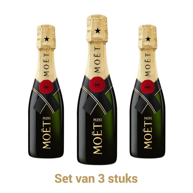 Moët & Chandon Impérial Brut Piccolo set 3x20CL