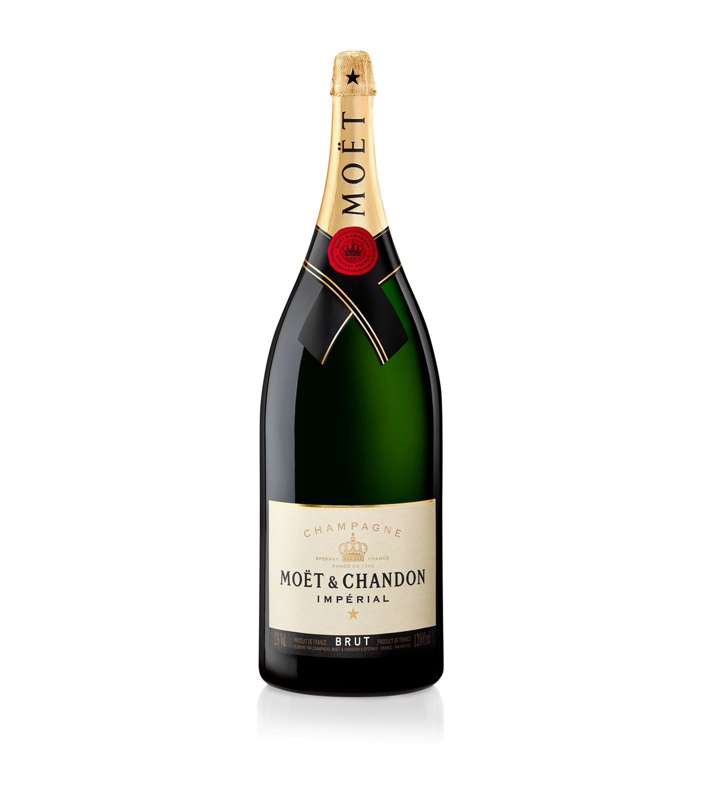 bord Op de grond afgunst Moët & Chandon Moët Impérial Balthazar 12 liter kopen? - Club Champagne