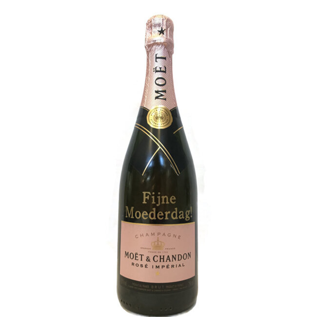 Moët & Chandon Impérial Rosé 75CL met gouden opschrift