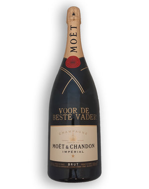 Moët & Chandon Impérial Brut 75CL met gouden opschrift