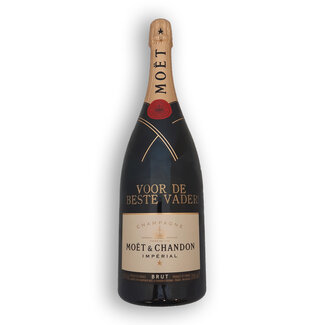 Moët & Chandon Impérial Brut 1,5 Liter met gouden opschrift