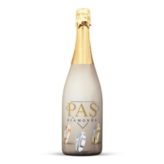 Bedrukte champagne