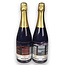 Bedrukte champagne