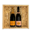 Veuve Clicquot  Veuve Clicquot Brut & Rosé in geschenkkist + 2 flutes