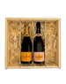 Veuve Clicquot  Veuve Clicquot Brut & Rosé in geschenkkist + 2 flutes