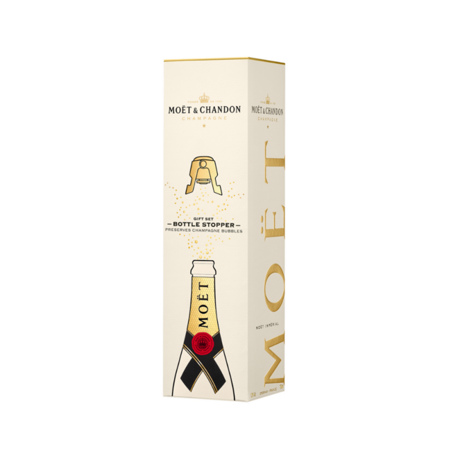 Moët & Chandon Brut 75CL met champagnestopper