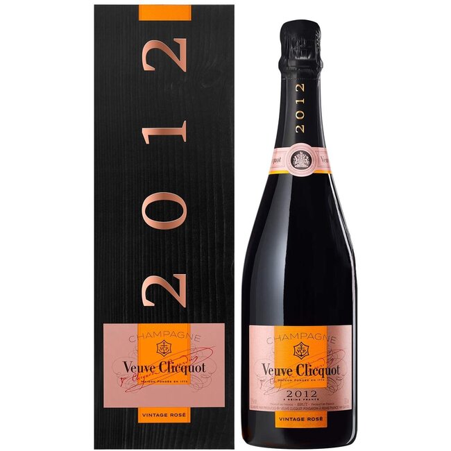 Veuve Clicquot  Rosé Vintage 2012 75CL in Giftbox