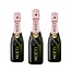 Moët & Chandon Impérial Brut Rosé Piccolo set 3x20CL