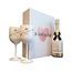 Moët & Chandon "Ik vind jou Lief"  Ice 75cl met 2 Ice glazen geschenkdoos