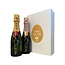 Moët & Chandon Piccolo 1x Rosé 20cl 1x Brut 20cl Paasgeschenkdoos