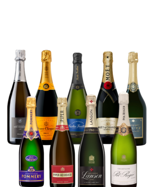 Champagne Proeverij Brut 75cl pakket XXL