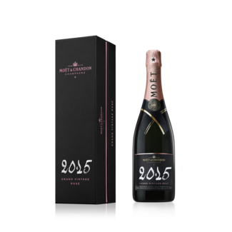 Moët & Chandon Grand Vintage Rosé 2015 in Giftbox 75CL