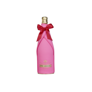Piper-Heidsieck Rosé Sauvage in Ice Jacket Cooler met strik 75CL