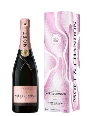 Moët & Chandon Impérial Brut Rosé 75cl End Of Year 2023 Giftbox