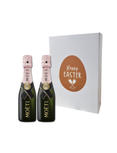 Moët & Chandon Piccolo 2x Rosé 20cl Paasgeschenkdoos