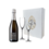 Eric Legrand Brut 75cl met 2 flutes Paasgeschenkdoos