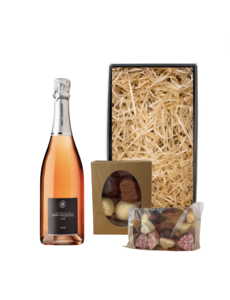 Eric Legrand Champagne Rosé 75CL Valentijnspakket met Chocolade