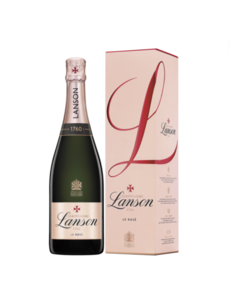 Lanson Le Rosé in giftbox 75cl
