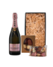 Moët & Chandon Champagne Rosé 75CL Valentijnspakket met Chocolade