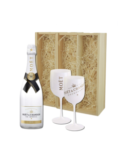 Moët & Chandon Ice Impérial Geschenkset ICE + 2 glazen