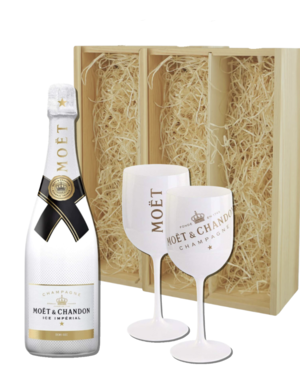 Moët & Chandon Ice Impérial Geschenkset ICE + 2 glazen