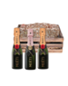 Moët & Chandon Geschenkkratje 2x Mini Brut & 1x Rosé (3x20CL)