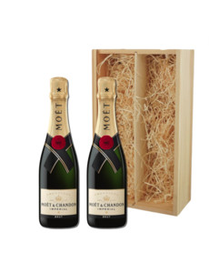 Moët & Chandon Geschenkkist 2 x Impérial Brut 37,5CL