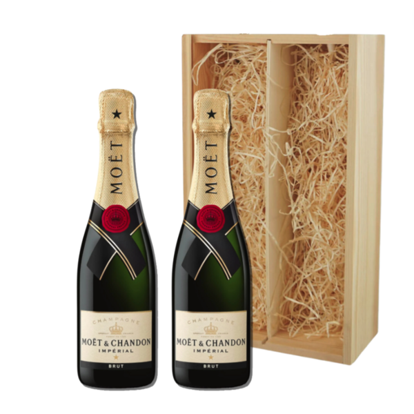 Moët & Chandon Geschenkkist 2 x Impérial Brut 37,5CL