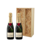 Moët & Chandon Geschenkkist 2 x Impérial Brut 37,5CL