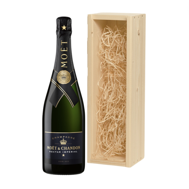 Moët & Chandon Nectar Impérial 75CL in Geschenkkist