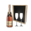 Moët & Chandon Nectar Impérial Rosé in Geschenkkist + 2 flutes 75CL