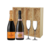 Veuve Clicquot  Veuve Clicquot Brut & Rosé in geschenkkist + 2 flutes