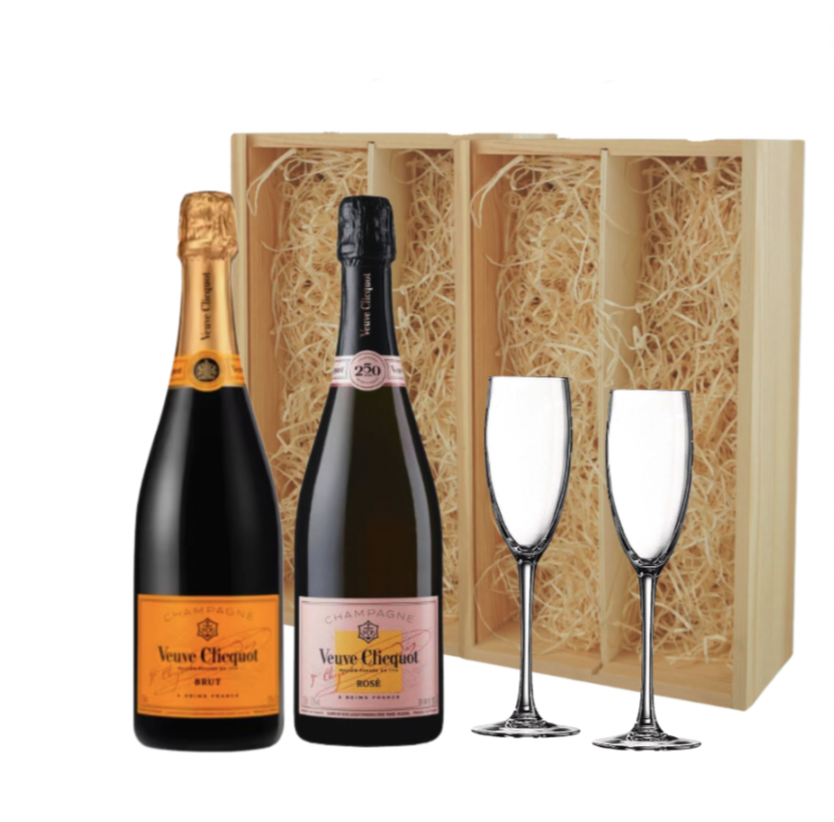 Chandon & Veuve Clicquot ロゼセット　750×2 Chandon & Veuve Clicquot ロゼセット 750×2