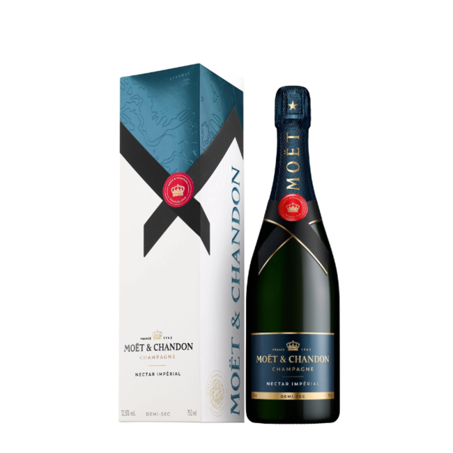 Moët & Chandon Nectar Impérial in giftbox 75CL