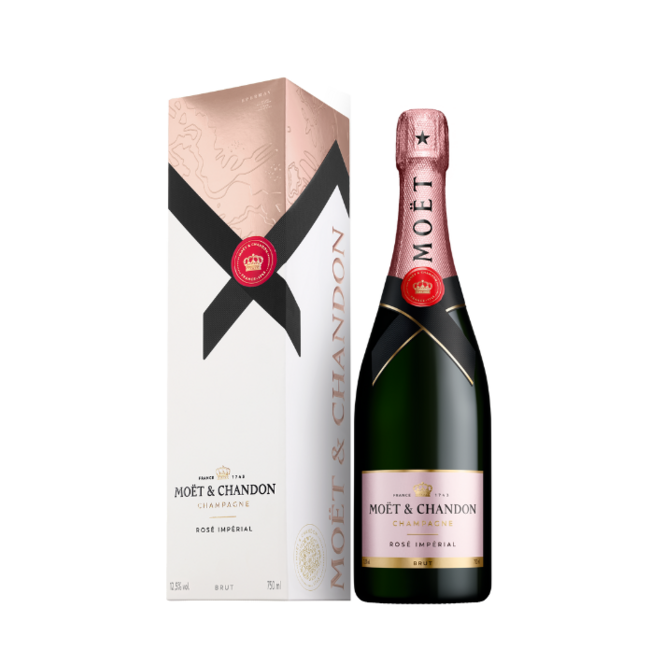 Moët & Chandon Rosé Impérial in giftbox 75CL