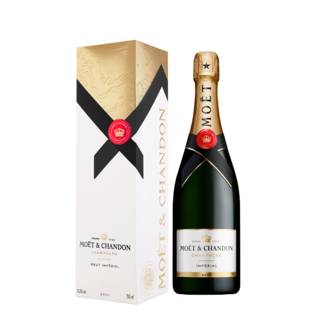 Moët & Chandon Impérial brut in giftbox 75CL