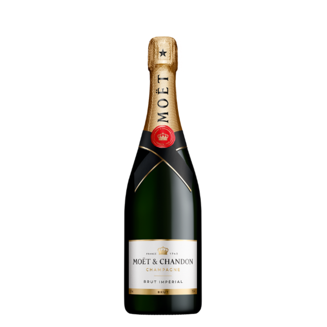 Moët & Chandon Imperial Brut 75CL met 2 Glazen