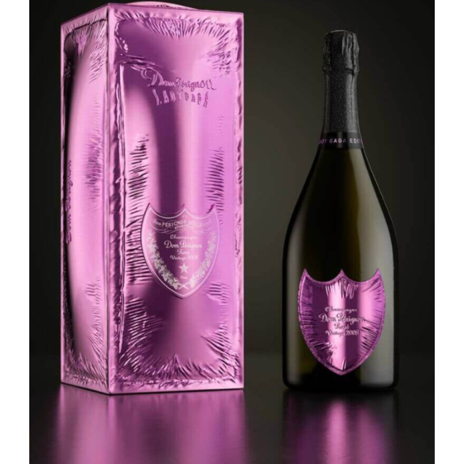 Dom Pérignon Rosé 2008 in giftbox 75CL Lady Gaga