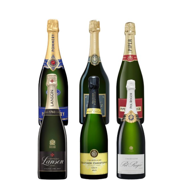 Champagne Proeverij Brut 75cl pakket XL Versie 1