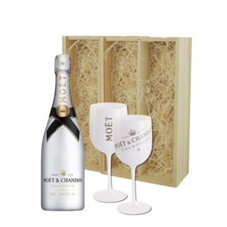 Moët & Chandon Ice Impérial Geschenkset ICE + 2 glazen