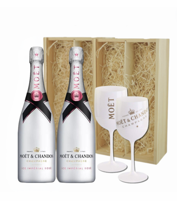 MISIA 　　2本セット　MOËT & CHANDON Moët & Chandon Champagne And Flutes Gift Set