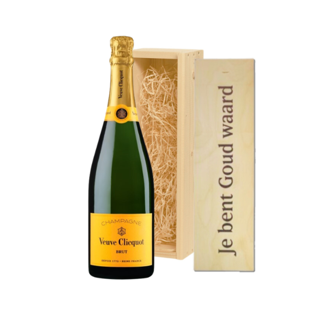 Gepersonaliseerde Magnum kist met Champagne