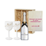 Moët & Chandon Gepersonaliseerde kist met Champagne en 2 glazen