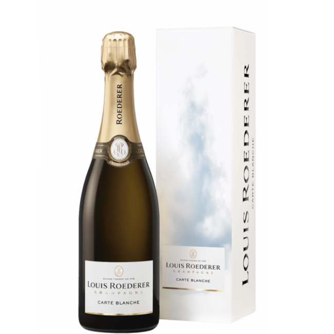 Louis Roederer Carte Blanche 75CL in giftbox